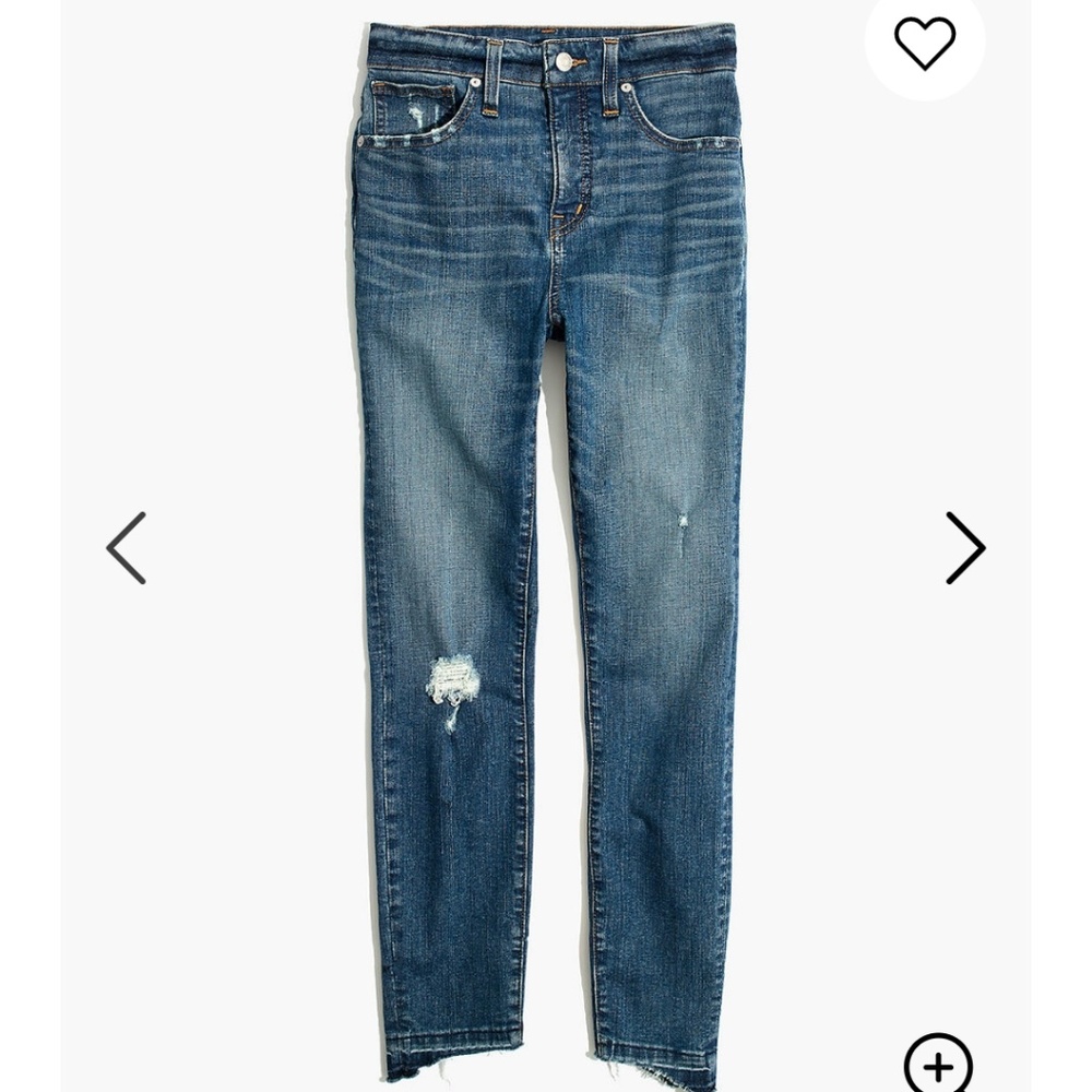 Madewell High Rise Curvy Jeans
